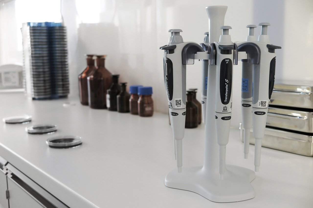 Pipette zur Wasserentnahme